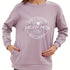 Umstands- & Still-Sweatshirt Oversized mit verdecktem Reißverschluss